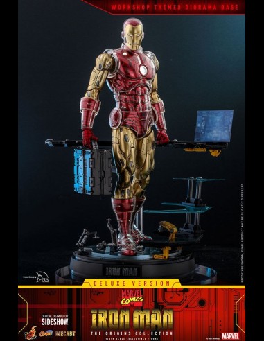 HOT TOYS EXCLUSIVE - Iron Man Suit Armor The Origins Collection 1:6 Scale Figure