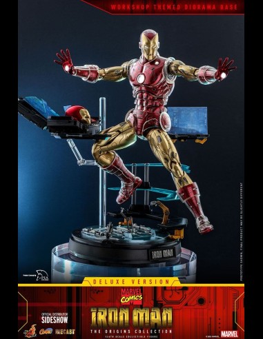 HOT TOYS EXCLUSIVE - Iron Man Suit Armor The Origins Collection 1:6 Scale Figure