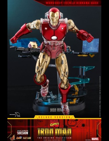 HOT TOYS EXCLUSIVE - Iron Man Suit Armor The Origins Collection 1:6 Scale Figure
