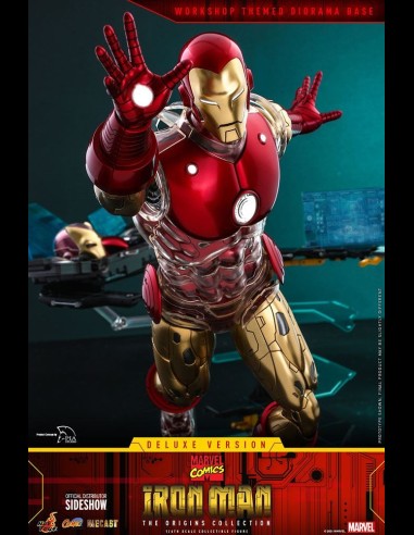 HOT TOYS EXCLUSIVE - Iron Man Suit Armor The Origins Collection 1:6 Scale Figure