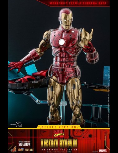 HOT TOYS EXCLUSIVE - Iron Man Suit Armor The Origins Collection 1:6 Scale Figure
