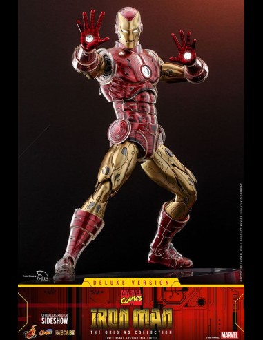 HOT TOYS EXCLUSIVE - Iron Man Suit Armor The Origins Collection 1:6 Scale Figure