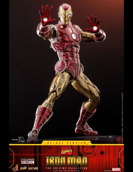 HOT TOYS EXCLUSIVE - Iron Man Suit Armor The Origins Collection 1:6 Scale Figure
