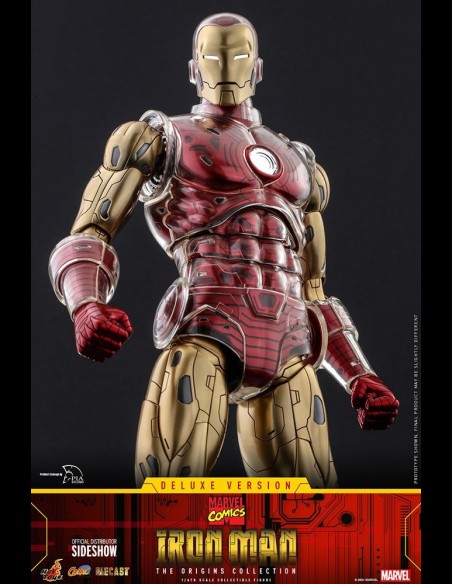 HOT TOYS EXCLUSIVE - Iron Man Suit Armor The Origins Collection 1:6 Scale Figure