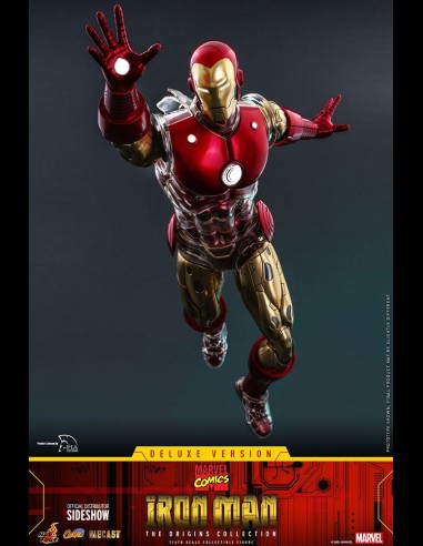 HOT TOYS EXCLUSIVE - Iron Man Suit Armor The Origins Collection 1:6 Scale Figure