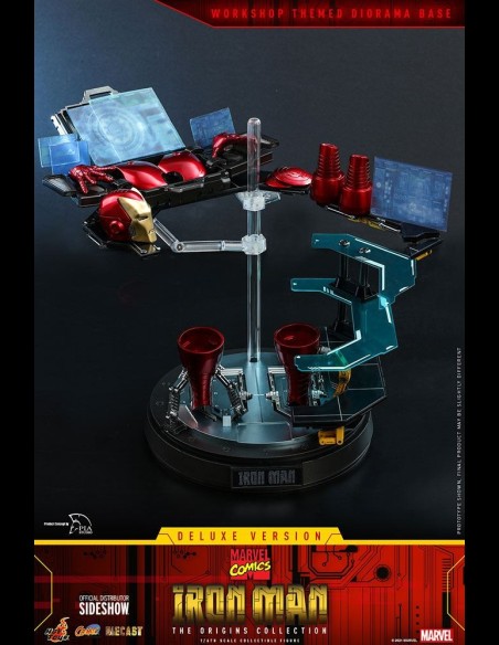 HOT TOYS EXCLUSIVE - Iron Man Suit Armor The Origins Collection 1:6 Scale Figure