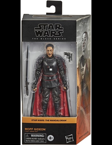 HASBRO - Moff Gideon The Mandalorian Star Wars Black Series A.Figure 15 cm.