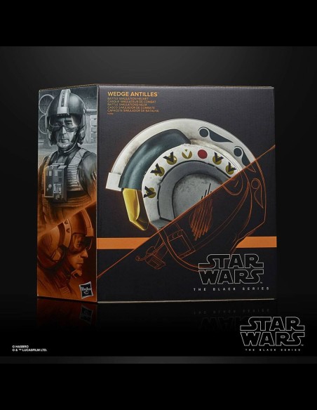 HASBRO - Star Wars Episode IV Black Series Electronic Wedge Antilles Battle Simulation Helmet