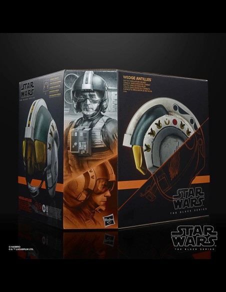 HASBRO - Star Wars Episode IV Black Series Electronic Wedge Antilles Battle Simulation Helmet