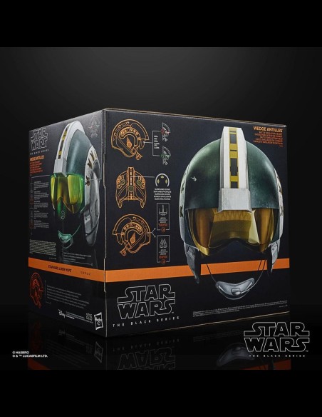 HASBRO - Star Wars Episode IV Black Series Electronic Wedge Antilles Battle Simulation Helmet