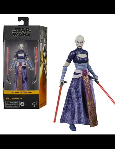 HASBRO - Star Wars Black Series The Clone Wars Asajj Ventress A.Figure