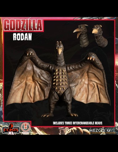 MEZCO - Godzilla: 5 Points XL - Destroy All Monsters 1968 Action Figure 1 Box Set