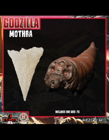 MEZCO - Godzilla: 5 Points XL - Destroy All Monsters 1968 Action Figure 1 Box Set