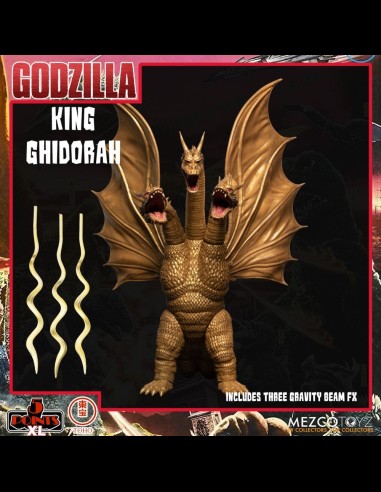 MEZCO - Godzilla: 5 Points XL - Destroy All Monsters 1968 Action Figure 2 Box Set