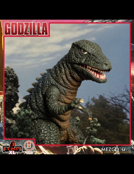 MEZCO - Godzilla: 5 Points XL - Destroy All Monsters 1968 Action Figure 2 Box Set