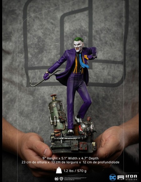 IRON STUDIOS - DC Comics The Joker 1/10 Art Statua