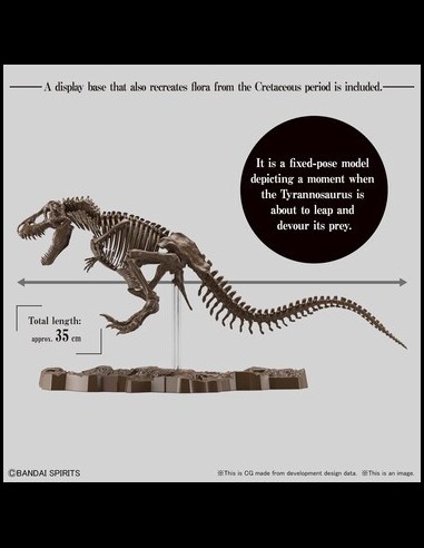 BANDAI - Imaginary Skeleton Tyrannosaurus T-Rex Model Kit 1/32