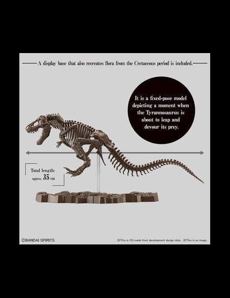 BANDAI - Imaginary Skeleton Tyrannosaurus T-Rex Model Kit 1/32