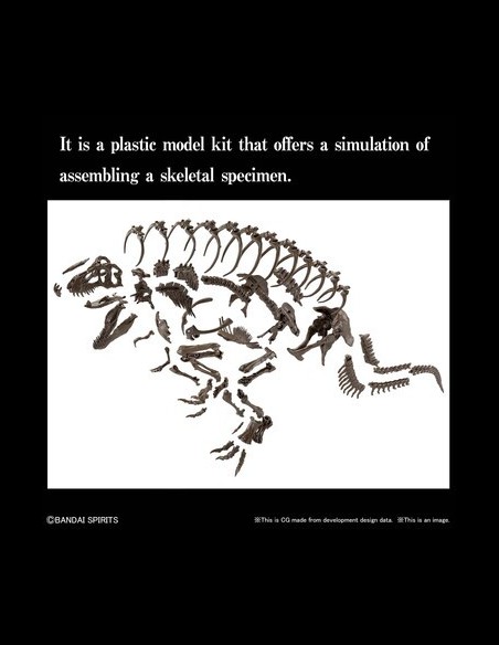 BANDAI - Imaginary Skeleton Tyrannosaurus T-Rex Model Kit 1/32