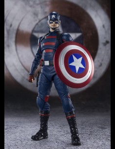 BANDAI - Falcon and Winter Soldier Capitan America SH Figuarts