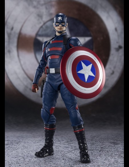 BANDAI - Falcon and Winter Soldier Capitan America SH Figuarts