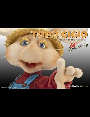 INFINITE STATUE - Topo Gigio Life Size Limited Statua