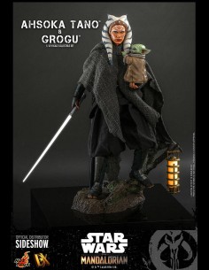 HOT TOYS EXCLUSIVE - Star Wars: The Mandalorian - Ahsoka Tano and Grogu 1:6 Scale Figure Set