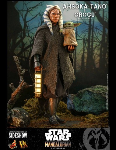 HOT TOYS EXCLUSIVE - Star Wars: The Mandalorian - Ahsoka Tano and Grogu 1:6 Scale Figure Set