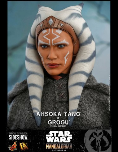 HOT TOYS EXCLUSIVE - Star Wars: The Mandalorian - Ahsoka Tano and Grogu 1:6 Scale Figure Set