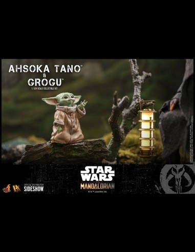 HOT TOYS EXCLUSIVE - Star Wars: The Mandalorian - Ahsoka Tano and Grogu 1:6 Scale Figure Set