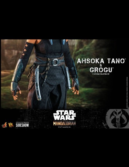 HOT TOYS EXCLUSIVE - Star Wars: The Mandalorian - Ahsoka Tano and Grogu 1:6 Scale Figure Set