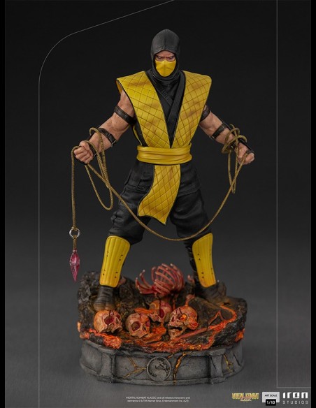 IRON STUDIOS - Mortal Kombat Scorpion 1/10 statua
