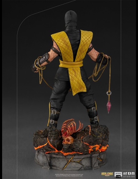 IRON STUDIOS - Mortal Kombat Scorpion 1/10 statua