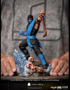 IRON STUDIOS - Mortal Kombat Sub Zero 1/10 Statua