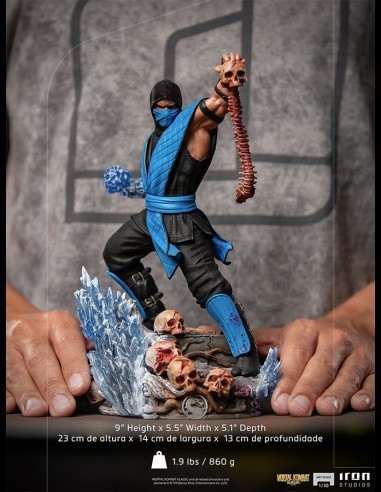 IRON STUDIOS - Mortal Kombat Sub Zero 1/10 Statua