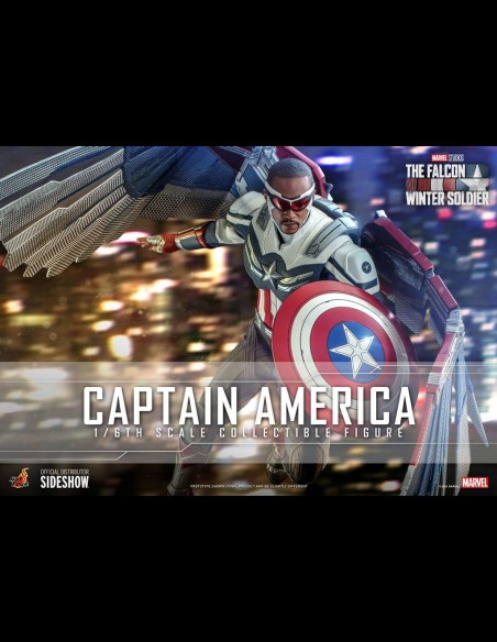 HOT TOYS - Marvel: The Falcon and the Winter Soldier - Captain America 1:6 Scale Figure
