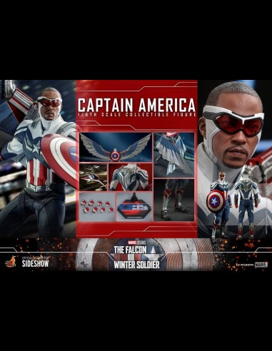 HOT TOYS - Marvel: The Falcon and the Winter Soldier - Captain America 1:6 Scale Figure