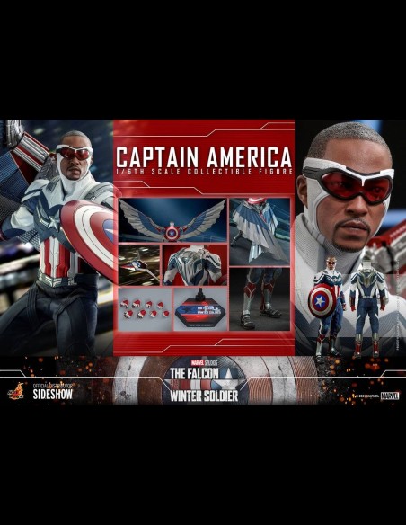 HOT TOYS - Marvel: The Falcon and the Winter Soldier - Captain America 1:6 Scale Figure