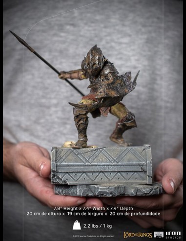 IRON STUDIOS - LOTR Armored Orc 1/10 Art Statua