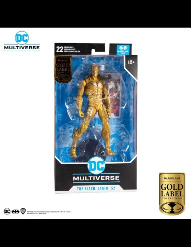 McFARLANE - DC Multiverse Action Figure The Flash Red Death Gold (Earth 52) (Gold Label Series) 18 cm