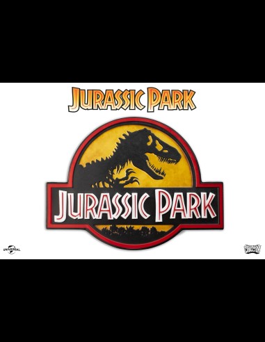 DOCTOR COLLECTOR - Jurassic Park Metal Sign Logo