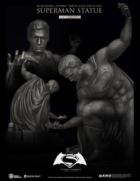 BEAST KINGDOM - BVS Superman Mastercraft Statua
