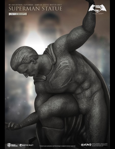 BEAST KINGDOM - BVS Superman Mastercraft Statua