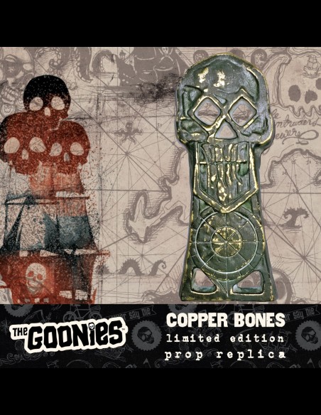 FACTORY ENTERTAINMENT - Goonies Skeleton Key Copper Bones Prop Replica