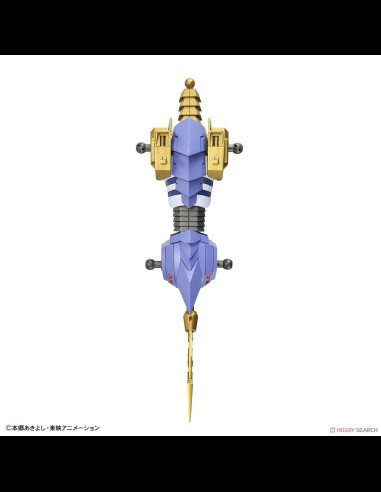 BANDAI - Digimon Metal Garurumon Amplified Figure Rise