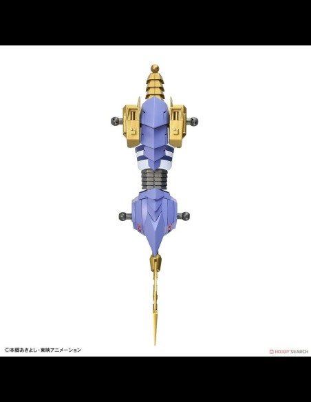 BANDAI - Digimon Metal Garurumon Amplified Figure Rise