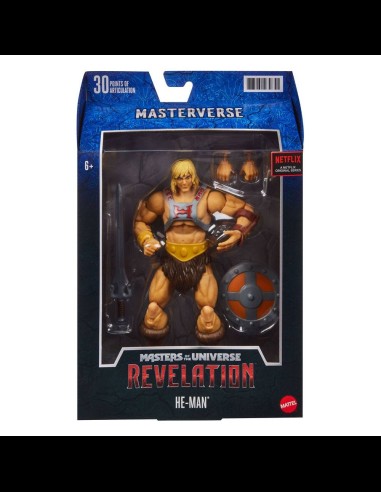 MATTEL - Masters of the Universe: Revelation Masterverse Action Figure 2021 He-Man 18 cm
