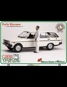 INFINITE STATUE - Carlo Verdone Furio con 131 Panorama 1:18 Resin Car 2