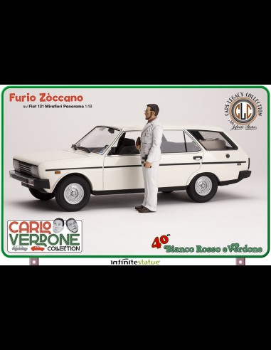 INFINITE STATUE - Carlo Verdone Furio con 131 Panorama 1:18 Resin Car