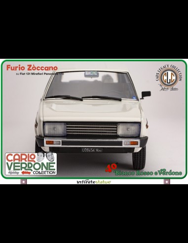 INFINITE STATUE - Carlo Verdone Furio con 131 Panorama 1:18 Resin Car